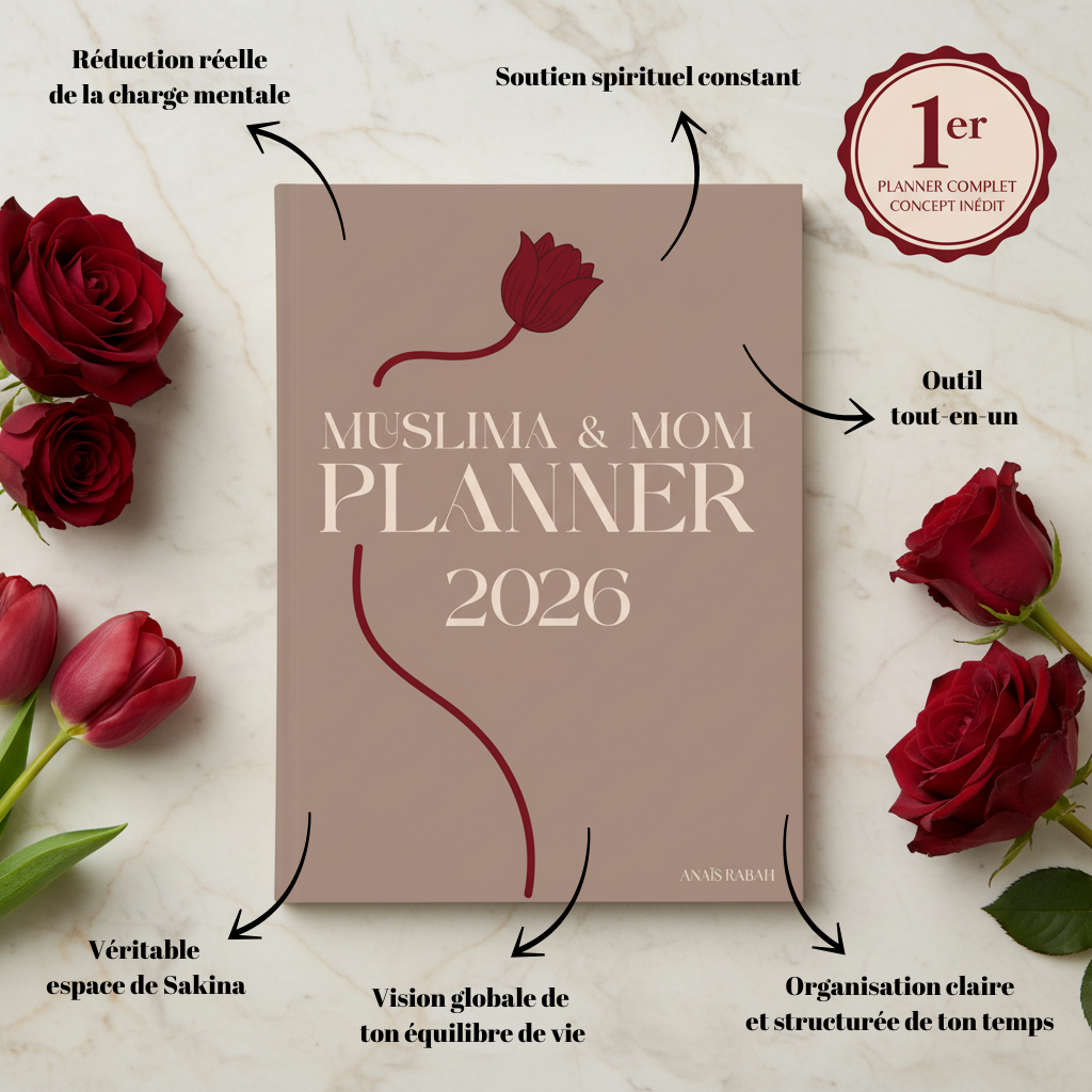MUSLIMA & MOM PLANNER VERSION 2026 ( VERSION DATÉ)