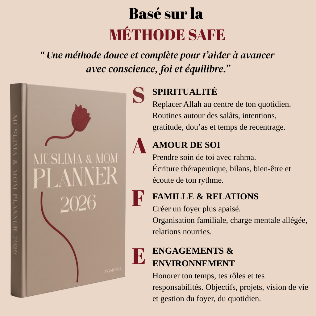 MUSLIMA & MOM PLANNER VERSION 2026 ( VERSION DATÉ)